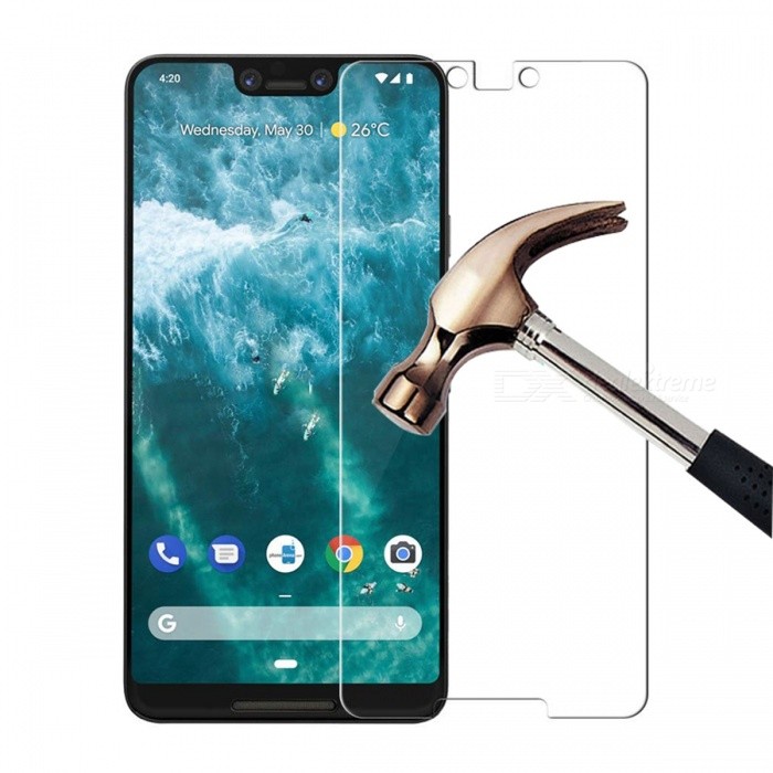New Tempered Glass Film Screen Protector Kit For Google Pixel 3