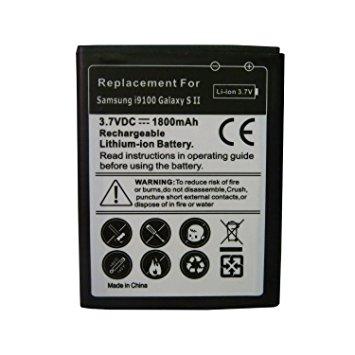 New Replacement Battery for SAMSUNG GALAXY S II S2 I9100