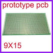 Prototype Paper PCB Universal Board prototyping pcb kit 9*15cm