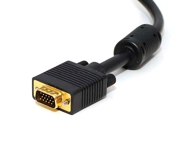 25ft SVGA Cable Male to Male Gold Plated