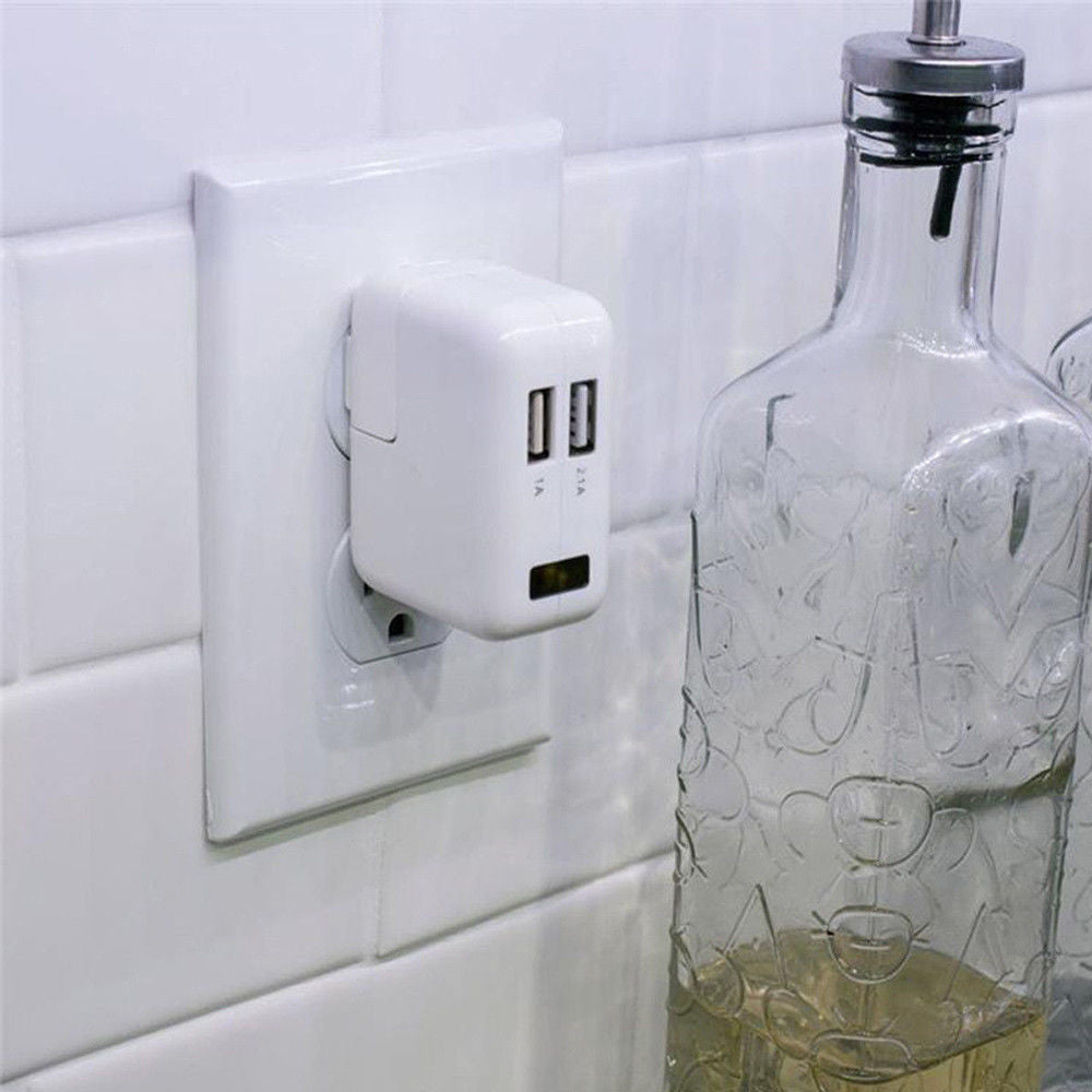 2 In 1 Dual USB Charger and 1080P Wi-Fi Wireless Camera Motion