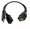 OTG  USB 3.0 OTG Adapter Cable with extra Micro USB Power
