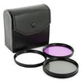 Filter 3PCS 67mm PL UV FLD filter kit for Canon EOS 65