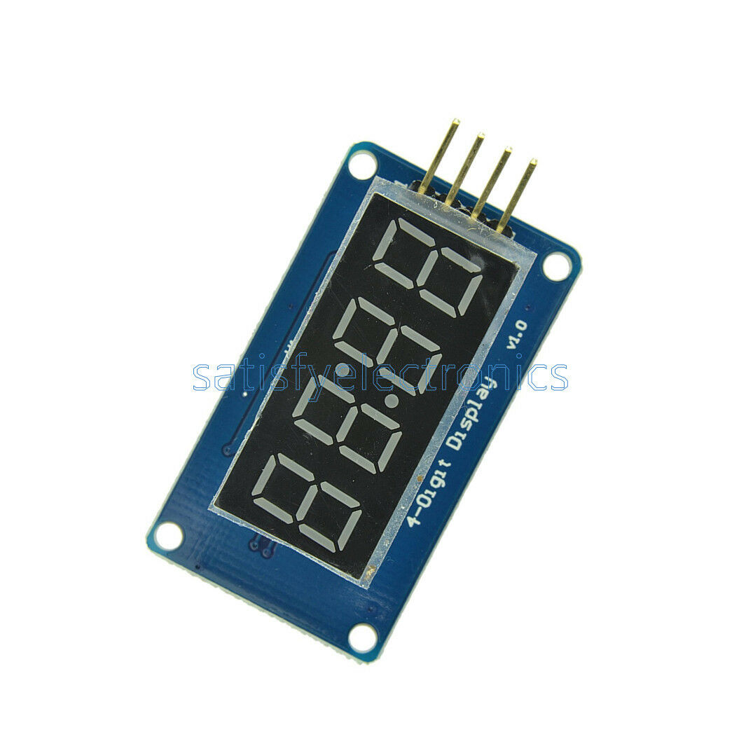 Red Universal Anode 4-Segment LED Display Board TM1637
