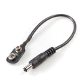 9V to Barrel Coaxial Jack Power Plug Adapter