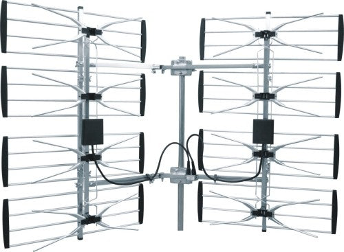 360 Degree Adjustable Multidirectional 8 Bay HDTV Antenna