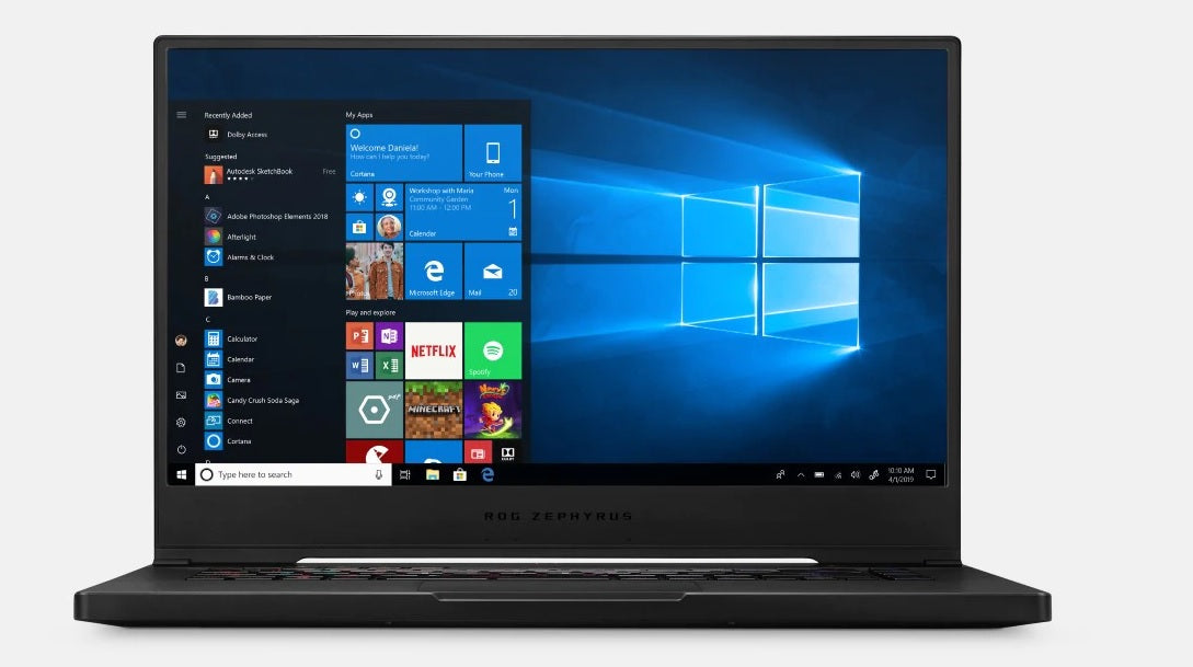 Fully Loaded Asus ROG Game Laptop i7-9750H 32GRAM 512B PCIe SSD