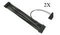 ATX 24Pin 1 to 2 PSU Power Synchronizer Splitter Cable GPU Minin