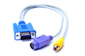 VGA To S-Video and Composite Video Adapter
