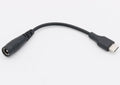 Barrel Type 5.5mm 2.1mm Female to USB Type C Male Power Adapter