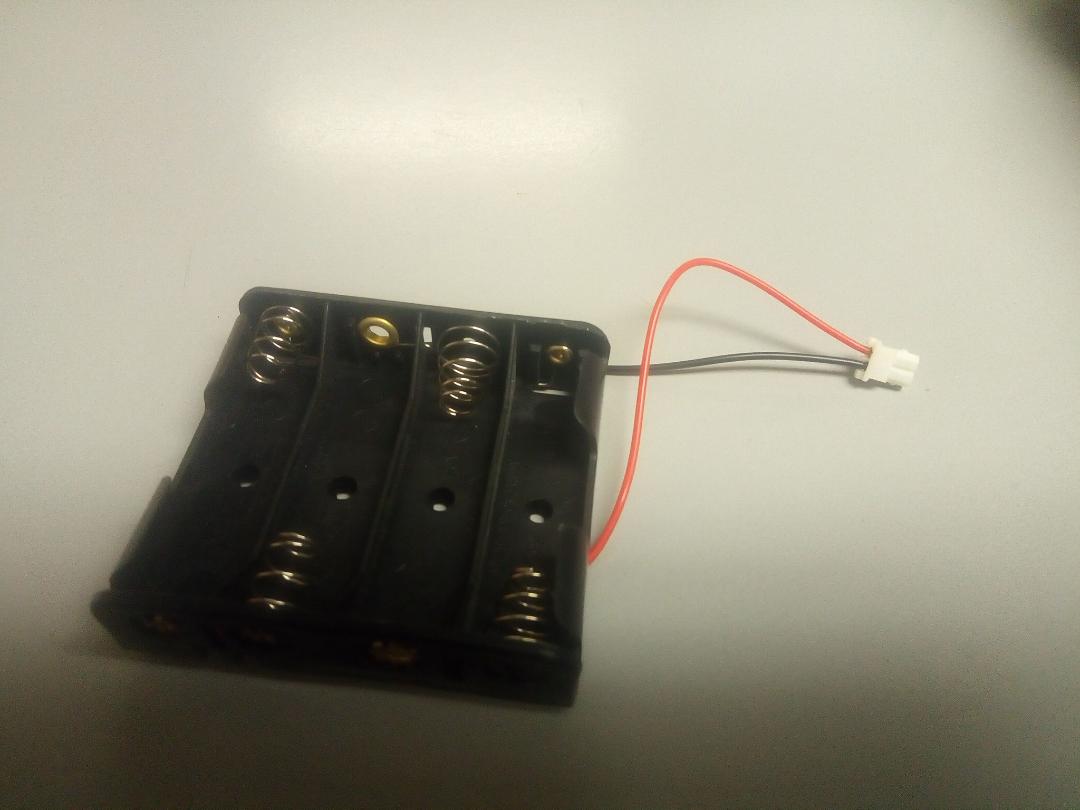 6V 4AA 4xAA battery holder with JST connector 150mm Cable
