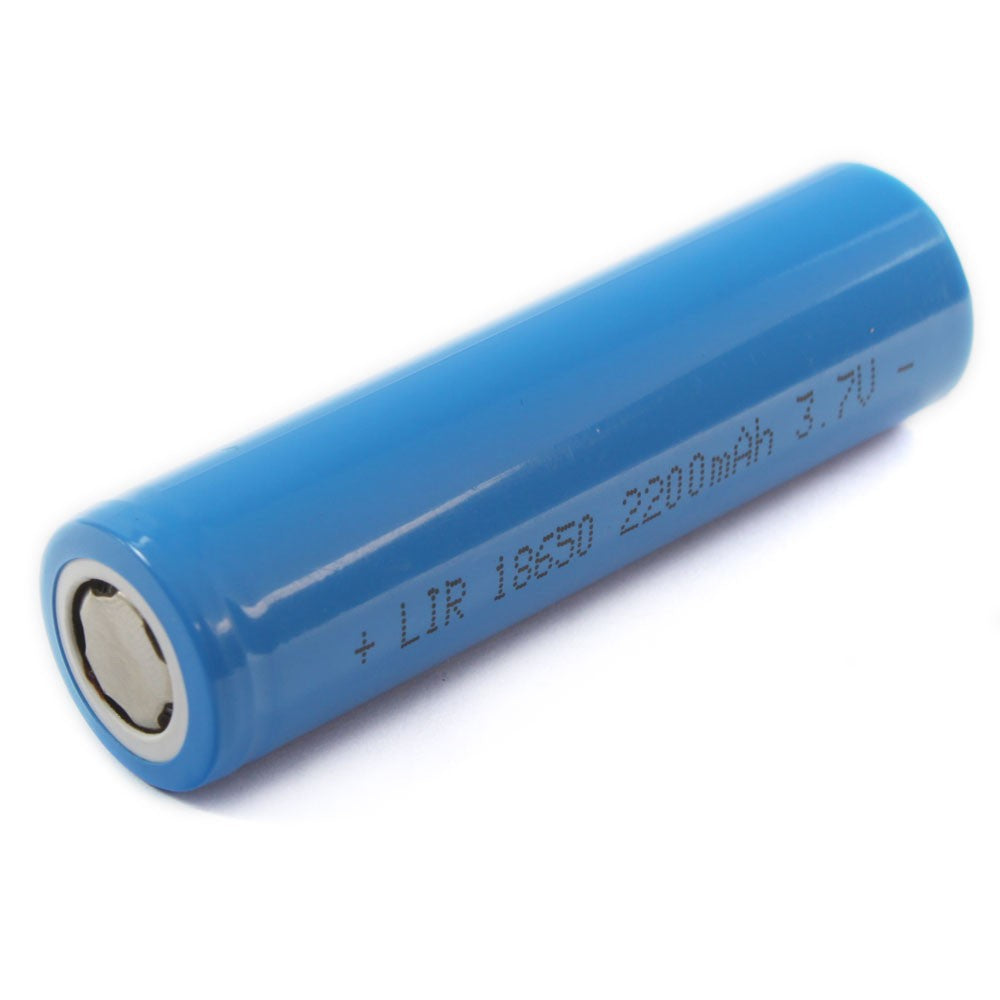 3.7v 2200mAh Capacity Rechargeable 18650 Battery