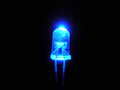 5mm 2 Pins Round Blue LED Light Emitting Diode