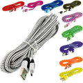 Cable Braided Micro USB Data and Charging Cable 3.3ft