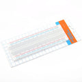 Breadboard Dual Power Bus Solderless 830 Tie Points holes protob