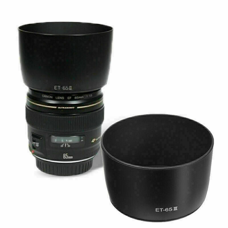 Lens Hood Cover ET-65 III For Canon EF 85mm F/18 135mm-F/28