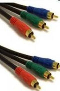 Component Cable 3-RCA (RGB) 25ft
