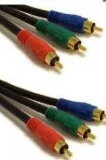 Component Cable 3-RCA (RGB) 25ft