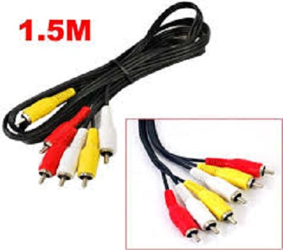 Audio Video Stereo RCA AV Cable (1.5m)