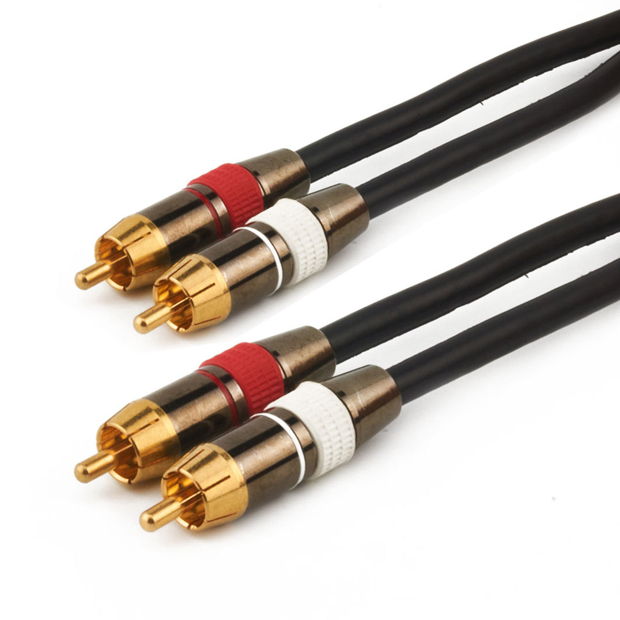 Dual RCA Audio Premium Stereo Cable 03ft