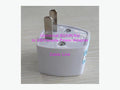 Universal EU UK AU to US USA AC Travel Power Plug Adapter