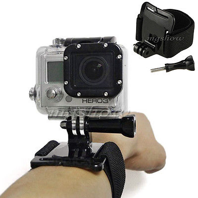 Mount Hand Wrist Strap Band Holder Set For GoPro Hero