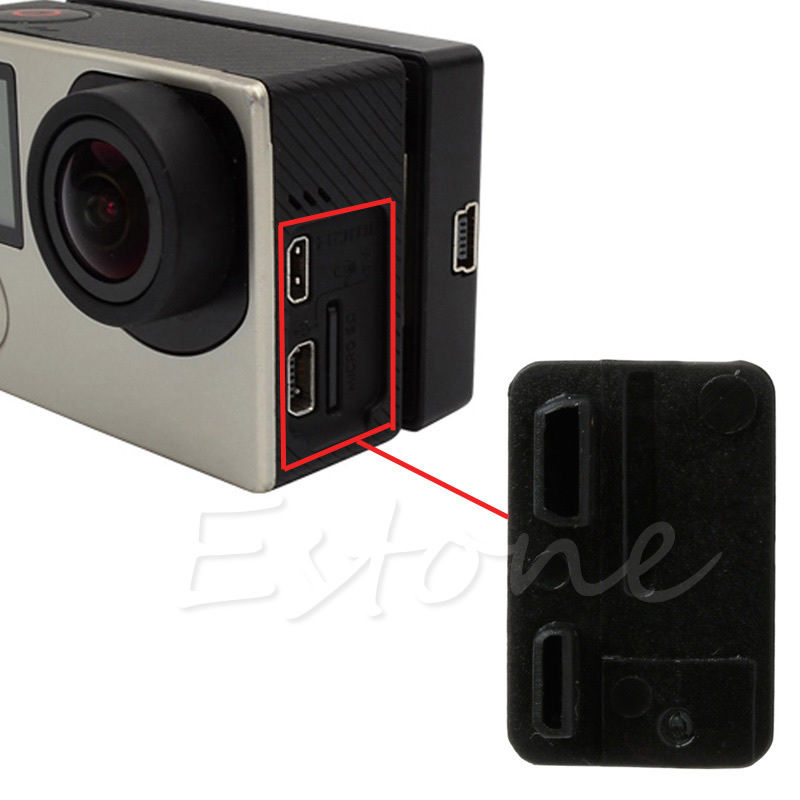 Side Door Cover Case Cap Hat for Gopro 3 3+ 4