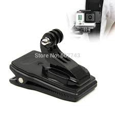 Mount Sun Visor Backpack Clip Clamp GoPro HD Hero 1/2/3/4