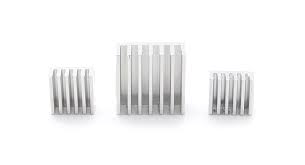 Aluminum Heat Sink Set 3 pcs for Raspberry Pi