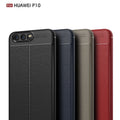 P10 Luxury PU Leather Soft TPU Shockproof Case