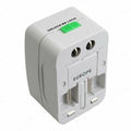 New International Universal (EU US UK AU) Travel AC Power Adapte