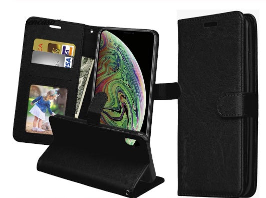 Wallet Leather Card Slot Stand Case Apple Iphone 11 Pro 5.8'