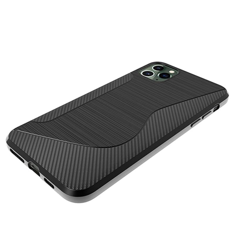 S Shape TPU Gel Silicone Case for IPhone 11