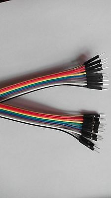 Breadboard Jumper Wire 30cm Per 10 Head Dupont M/M