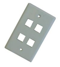Keystone Four holes Wall Plate