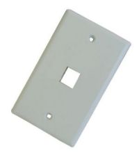Keystone one hole Wall Plate