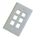 Keystone Six holes Wall Plate