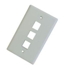 Keystone three holes Wall Plate