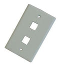 Keystone two holes Wall Plate