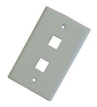 Keystone two holes Wall Plate