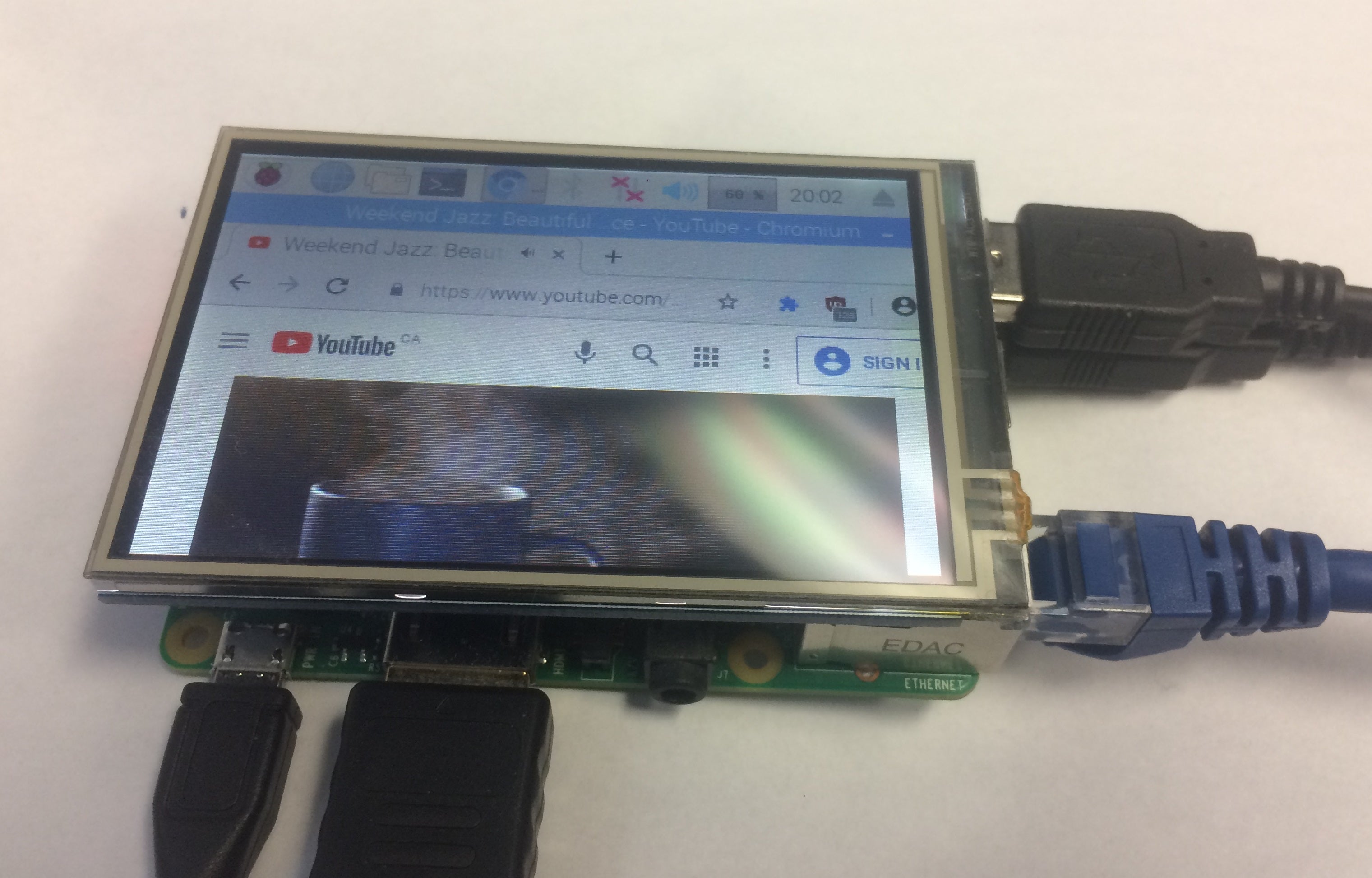 LCD 3.5 inch 480x320 Touch Screen Display Kit for Raspberry Pi