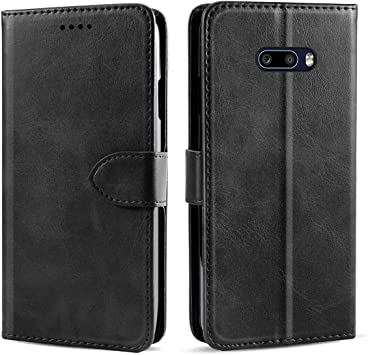 Flip Wallet Stand Folio Leather Protective Case  LG G8X ThinQ