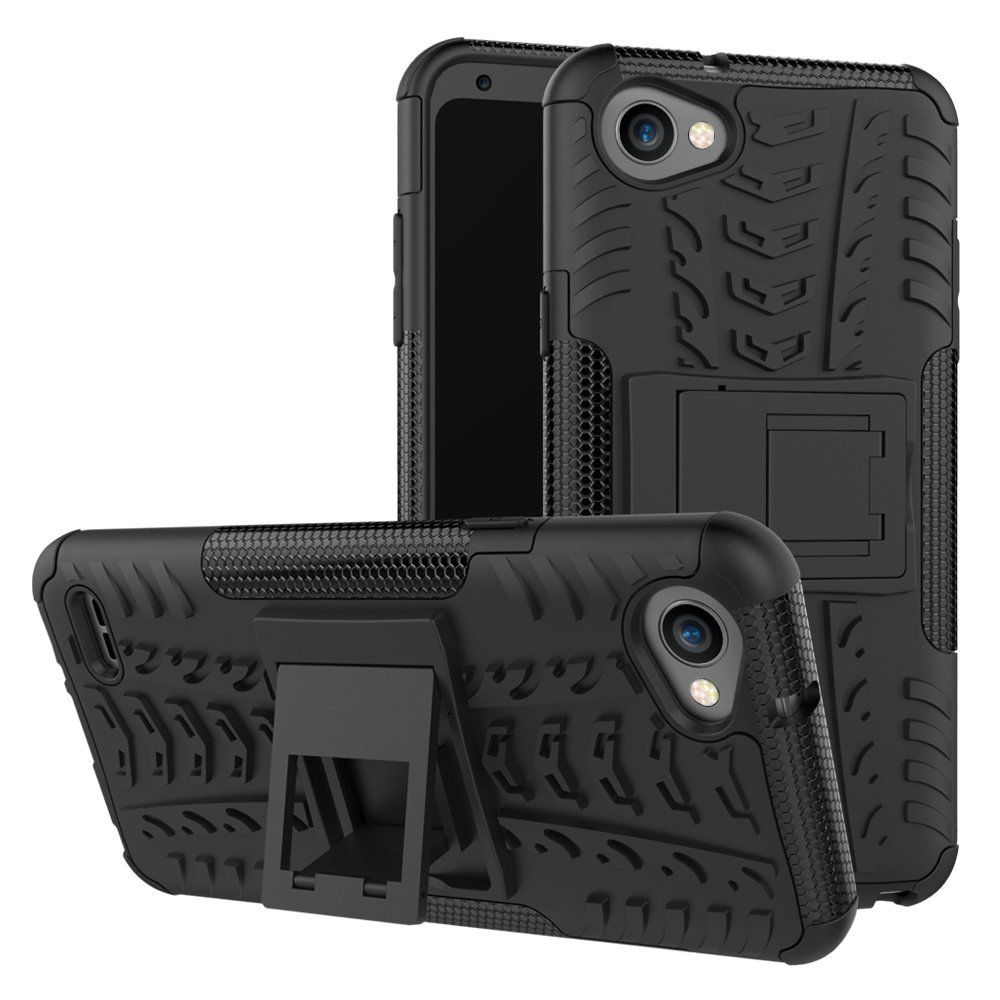 Q6 Heavy Duty Hybrid Rugged Cover Case FOR LG LG Q6