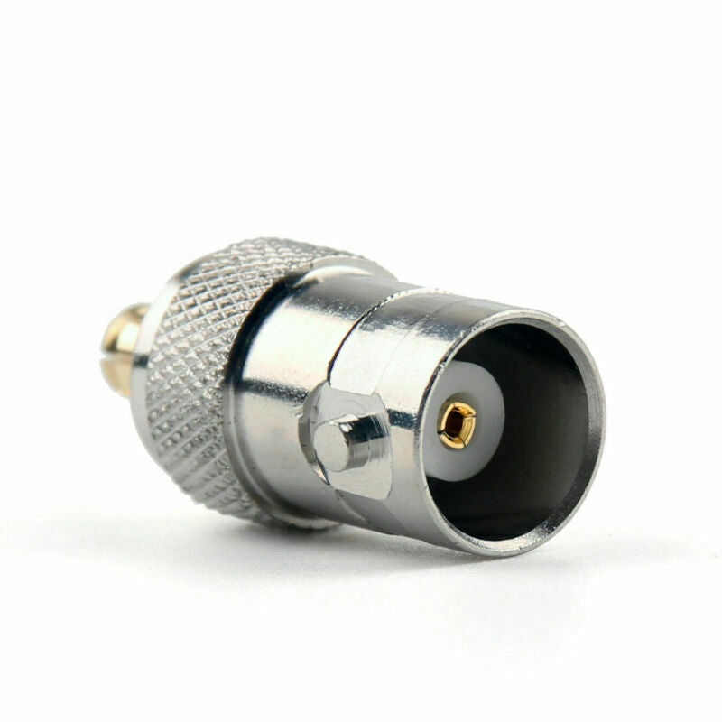BNC Female Jack To MCX Male Plug Adapter Connector M/F RF UHF