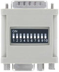 MAC to VGA Adapter DB15 Male to HD15 Female w/10 Dip Switches