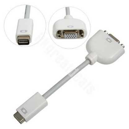 Mini DVI(M) to VGA (F) Adapter Cable