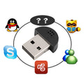Compact Design USB2.0 Microphone MIC Audio Adapter for Computers