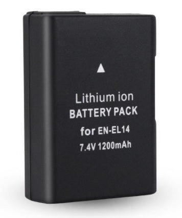 ENEL14 EN-EL14 Camera Battery 1200mAh Nikon Camera