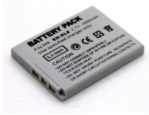 EN-EL8 ENEL8 Camera Battery 3.7 1000mAh for Nikon Camera