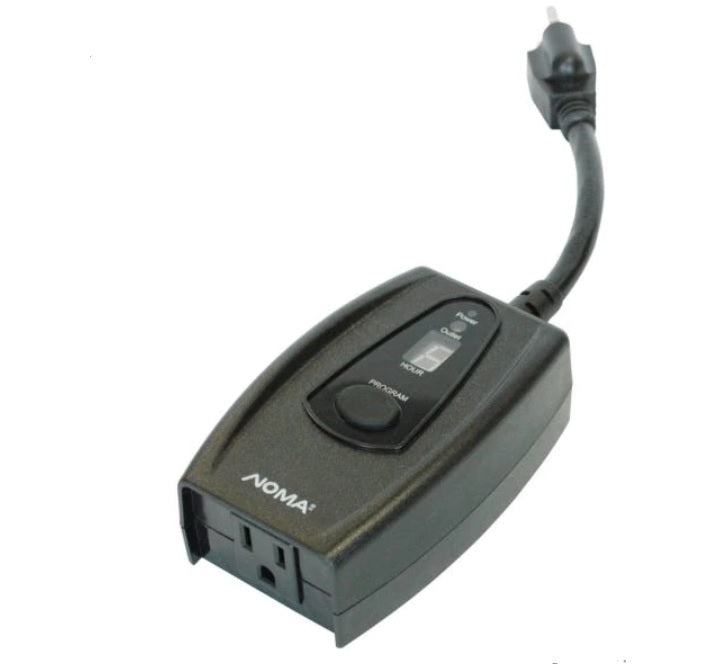 Outdoor/Indoor Lighting/Heater/AC Timer, 2-Outlet